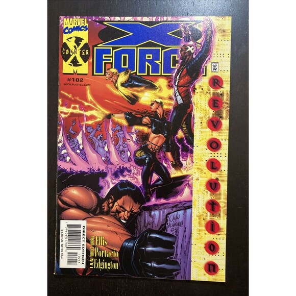 X-Force: Assorted Set with No. 100, 102, & 106. Marvel Comics (2000) - Picture 5 of 10